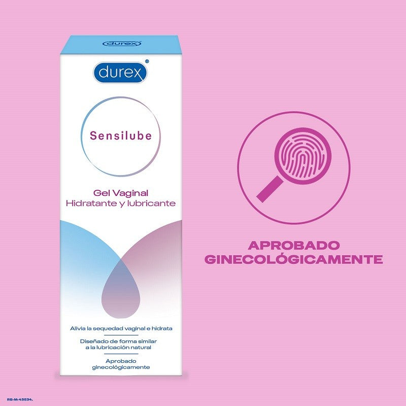 DUREX SENSILUBE Gel Vaginal Hidratante y Lubricante 40ml-6