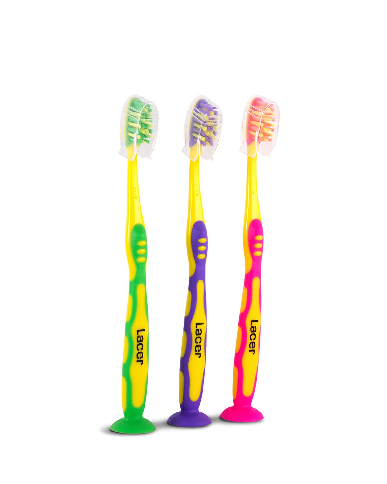 LACER Cepillo Dental Júnior con Ventosa-2