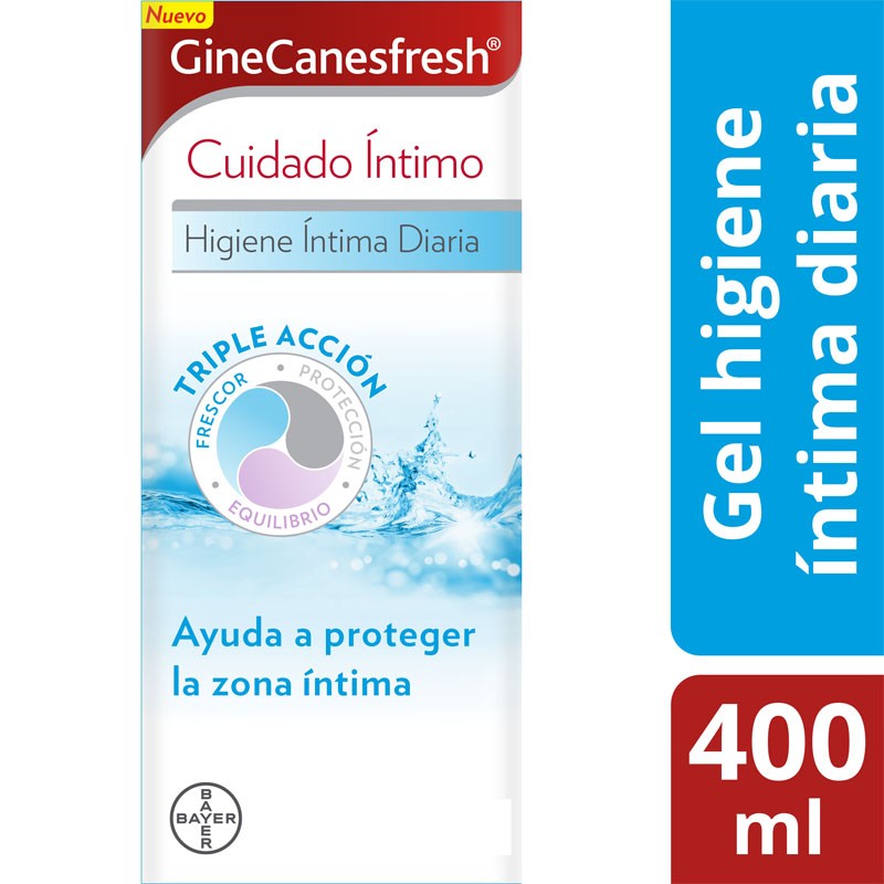 GineCanesFresh Gel de Higiene Íntima Diaria 400ml-2