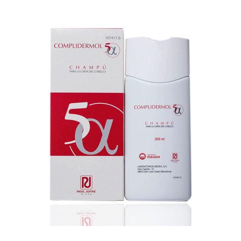 Complidermol 5 Alfa Champú anticaída 200ml-1