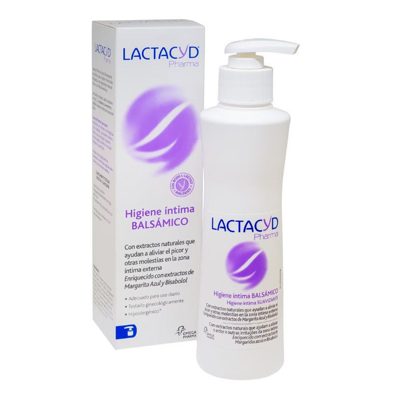 Lactacyd Gel Higiene Íntima Balsámico 250 ml-1