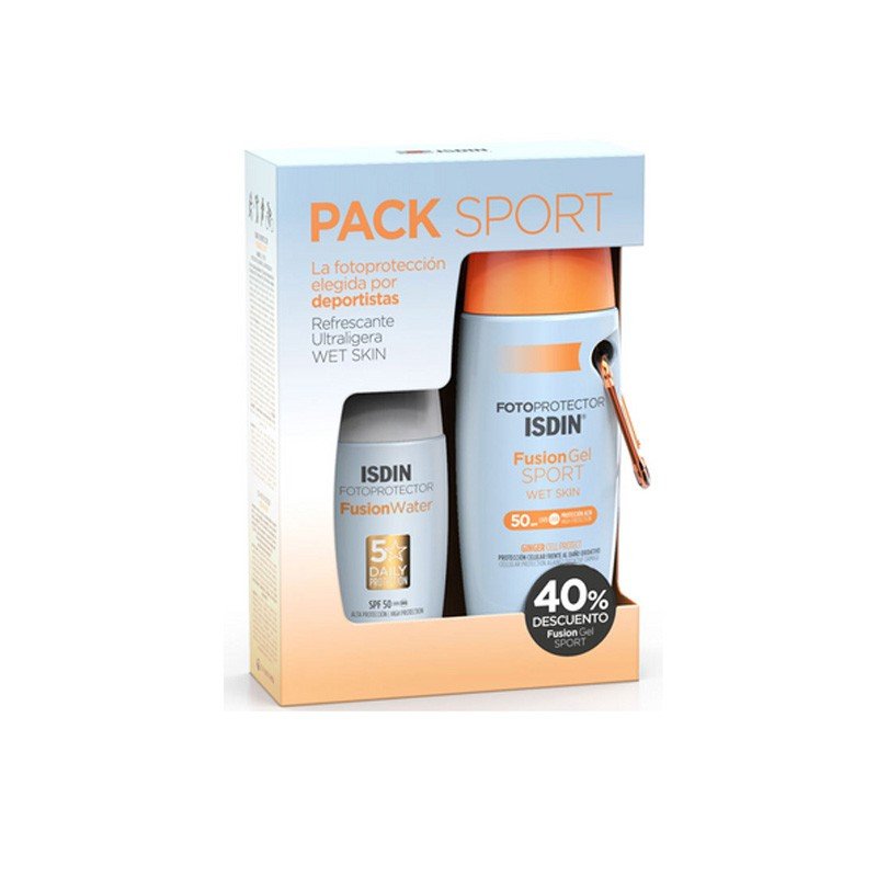 ISDIN Pack Fotoprotector SPF 50 Fusion Gel Sport + Fusion Water Magic-4