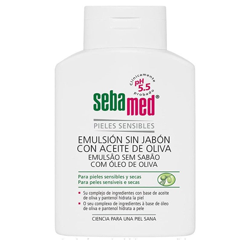 Sebamed Emulsión Sin Jabón con Aceite de Oliva 1000ml-1