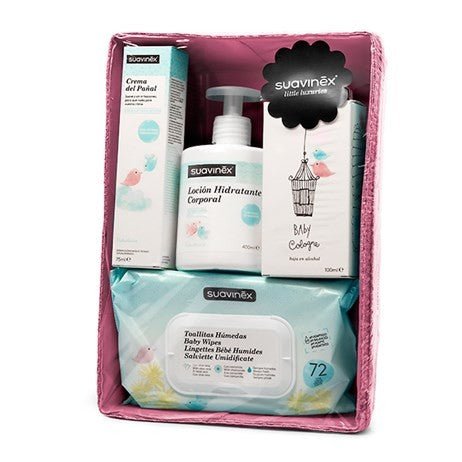 Suavinex Canastilla Cosmética Recién Nacido Rosa-1