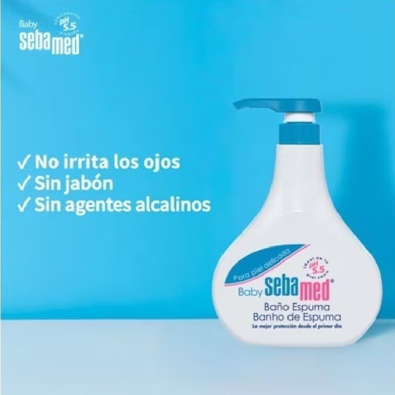 Sebamed Baby Baño de Espuma 500 ml-4