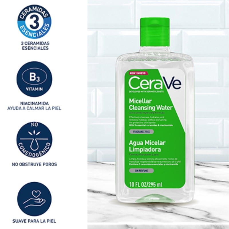 CERAVE Agua Micelar Limpiadora 295ml-7