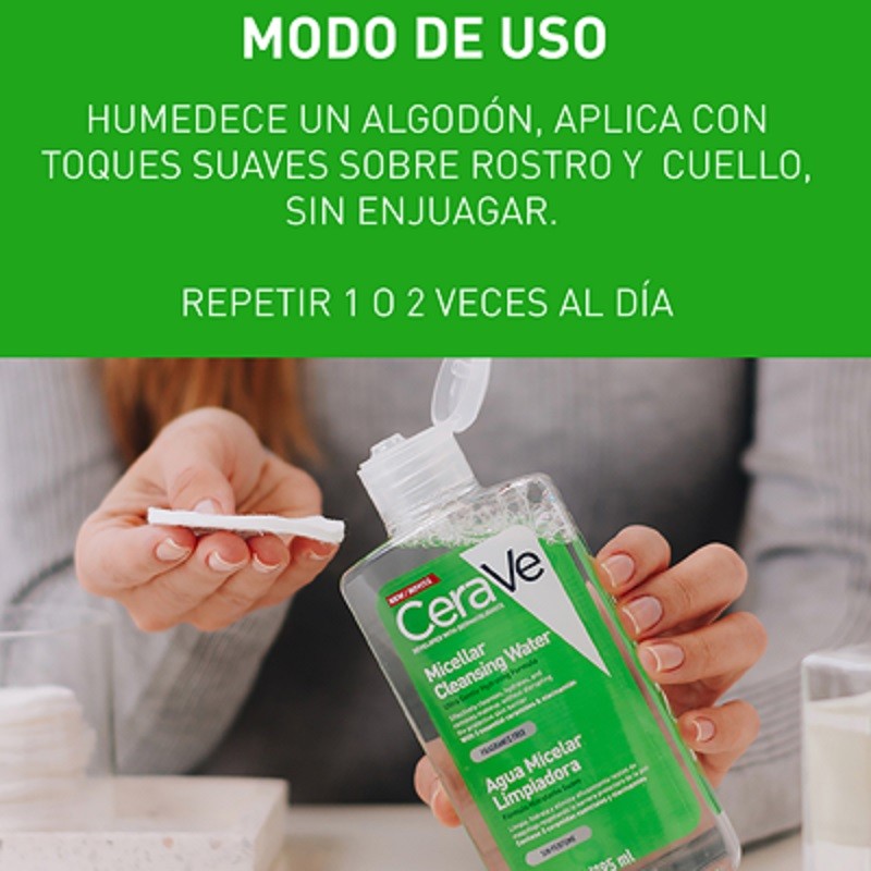 CERAVE Agua Micelar Limpiadora 295ml-5