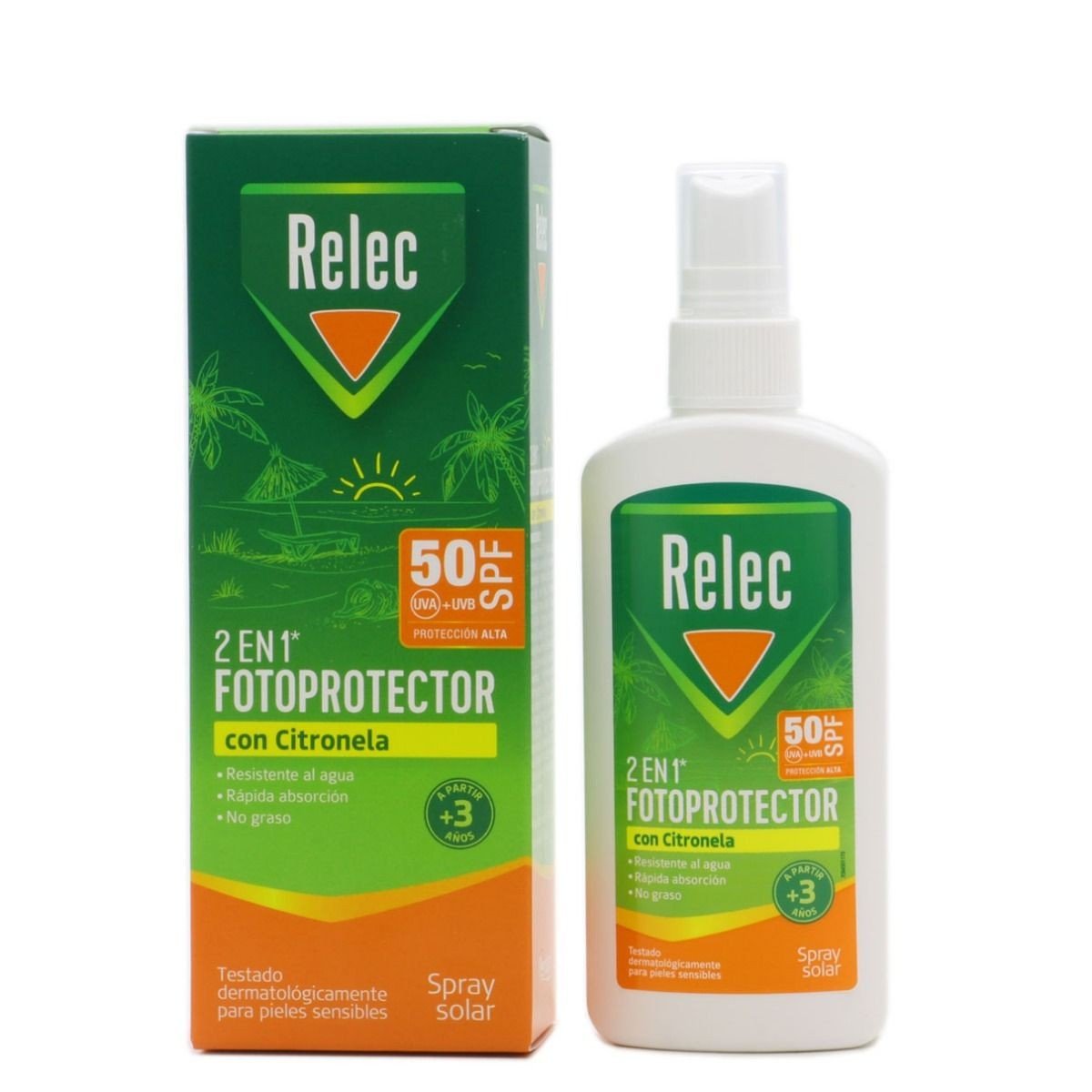 Relec Spray Solar Citronela FFPS 50+ 100ml-1