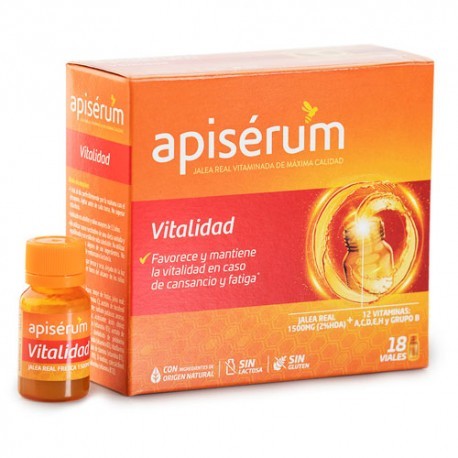 Apisérum Vitalidad 18 Viales-1