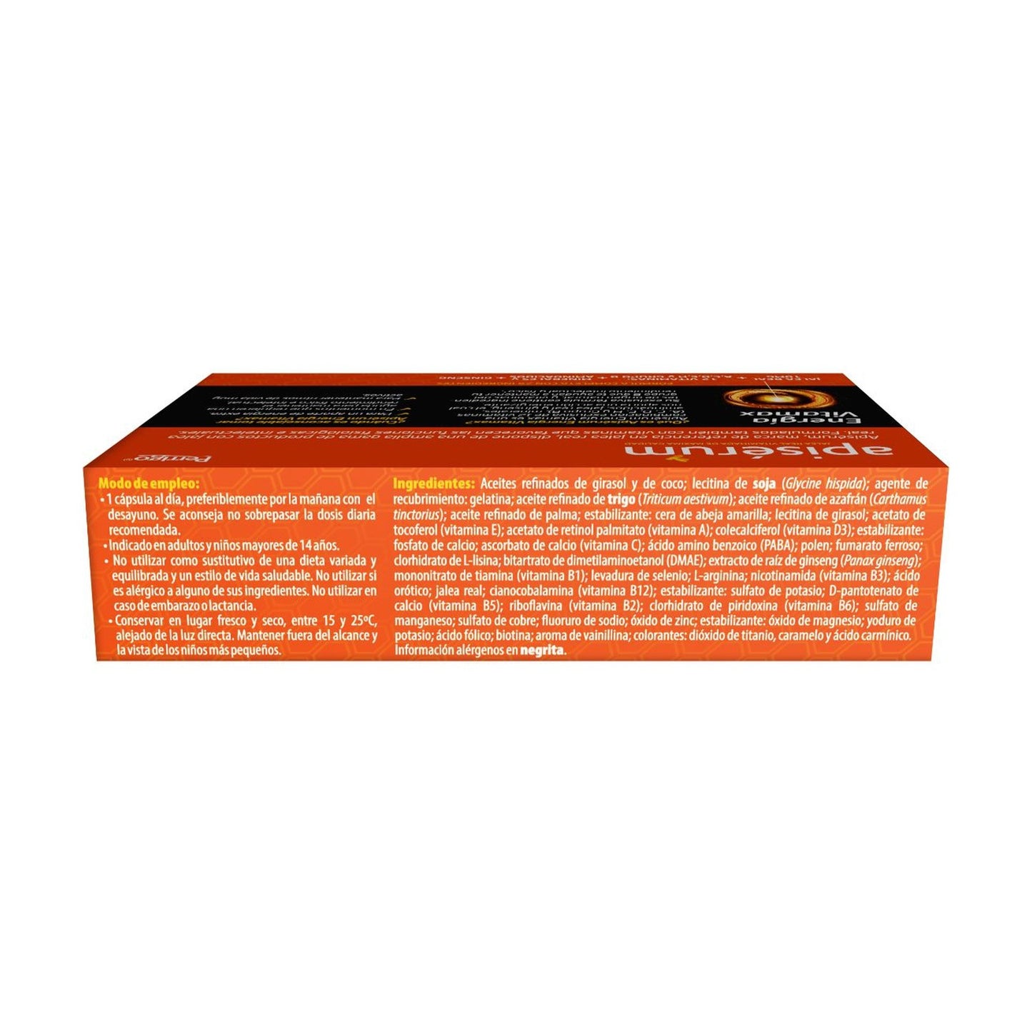 Apiserum Energía Vitamax 30 cápsulas-4