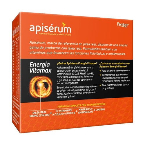 Apisérum Energía Vitamax 18 viales-3