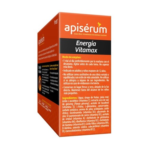 Apisérum Energía Vitamax 18 viales-5