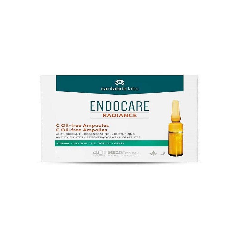 HELIOCARE Pack Gel Oil Free 50 ml+ Endocare Radiance C 4 Ampollas-3