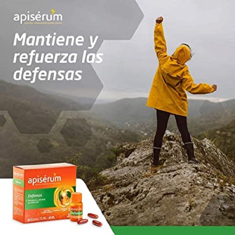 Apisérum Defensas 30 cápsulas-4