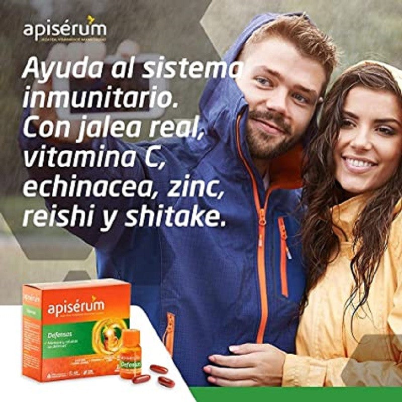 Apisérum Defensas 30 cápsulas-5
