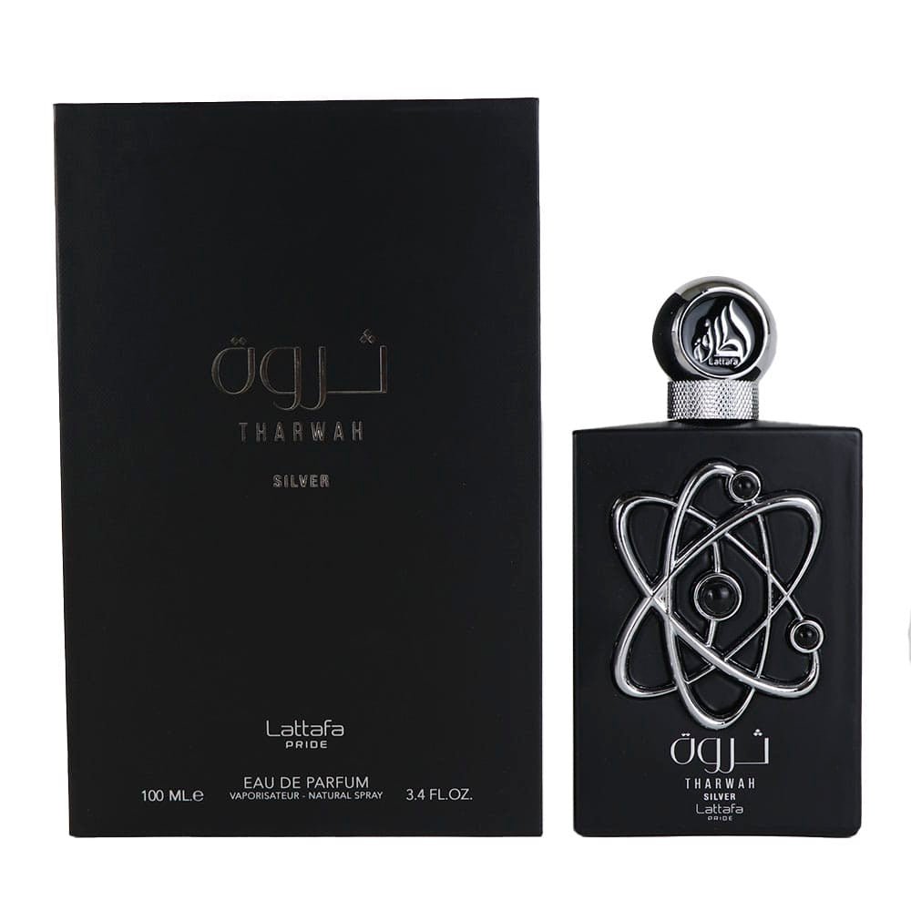 Lattafa Tharwah Silver Agua de Perfume 100ml-3
