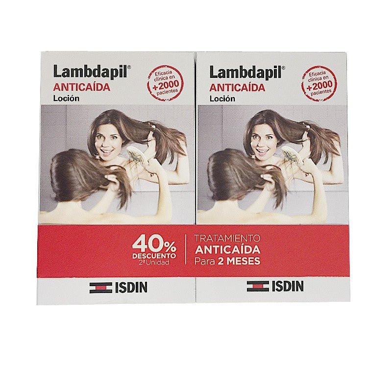 ISDIN LAMBDAPIL Loción Anticaída Duplo 2x20 monodosis-2