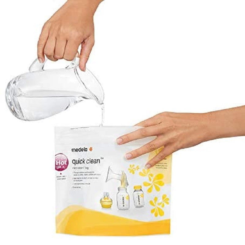MEDELA Bolsas de Esterilización para Microondas Quick Clean 5 uds-4