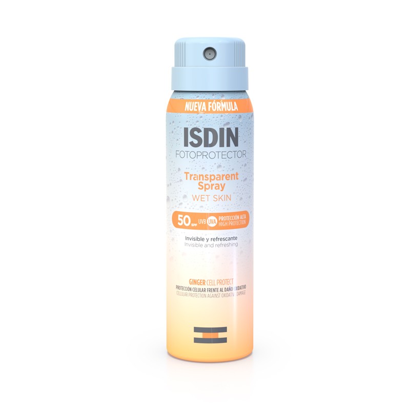 ISDIN Fotoprotector Transparent Spray Wet Skin SPF 50+ (250ml)-1