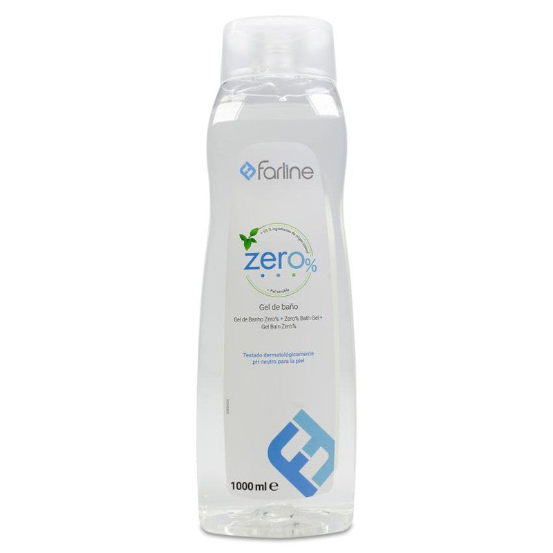 FARLINE Gel de Ducha y Baño Zero % 1000ml-1