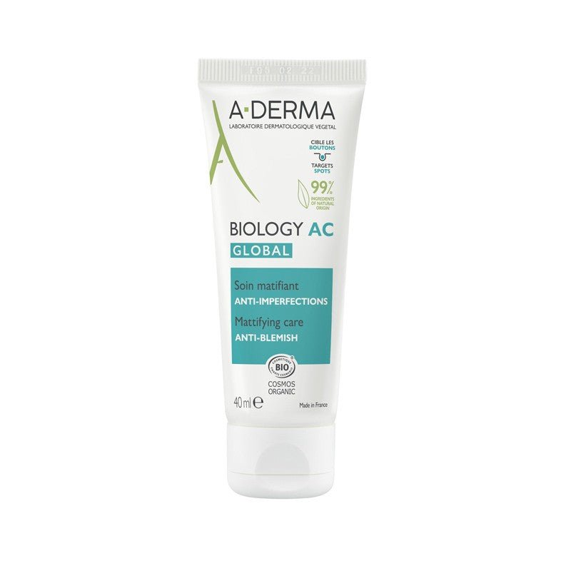 A-Derma Biology AC Global Cuidado Matificante Anti-Imperfecciones 40 ml-1