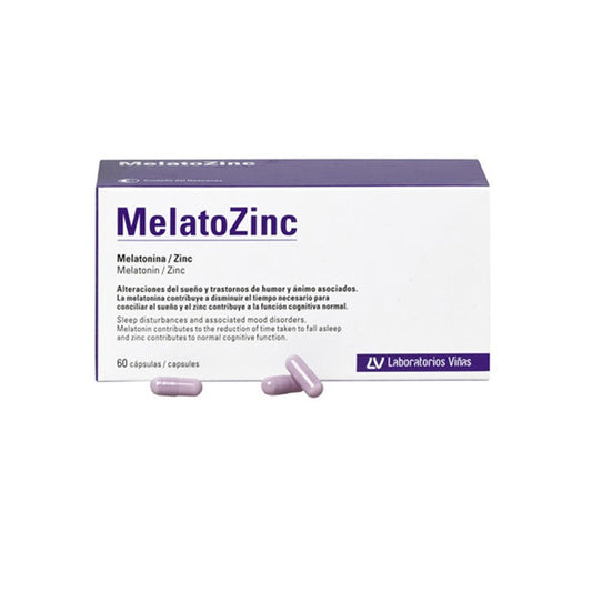 Laboratorios Viñas MelatoZinc 60 Cápsulas-1