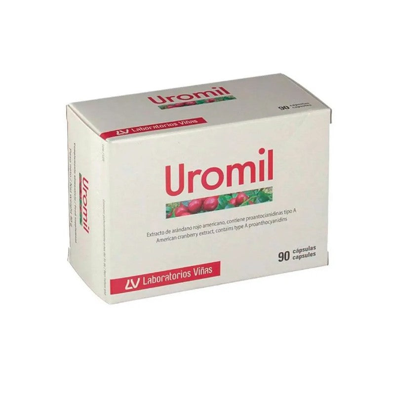 Laboratorios Viñas Uromil 90 Cápsulas-1