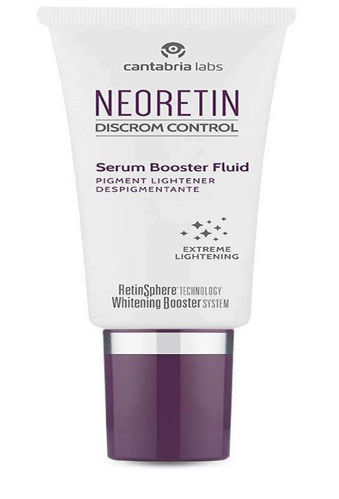 NEORETIN Discrom Control Sérum Booster Fluid 30ml +Endocare Ampollas+ Heliocare 360º-2