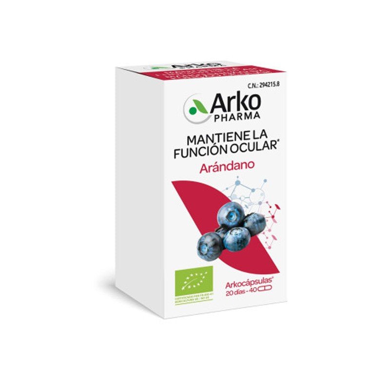 ARKOCÁPSULAS ARÁNDANO Bio 40 cápsulas-1