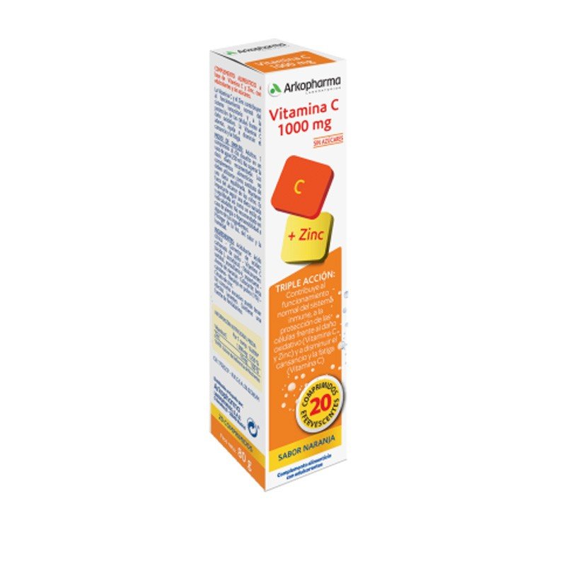 ARKOVITAL Vitamina C Efervescente 1000 mg 20 comprimidos-1