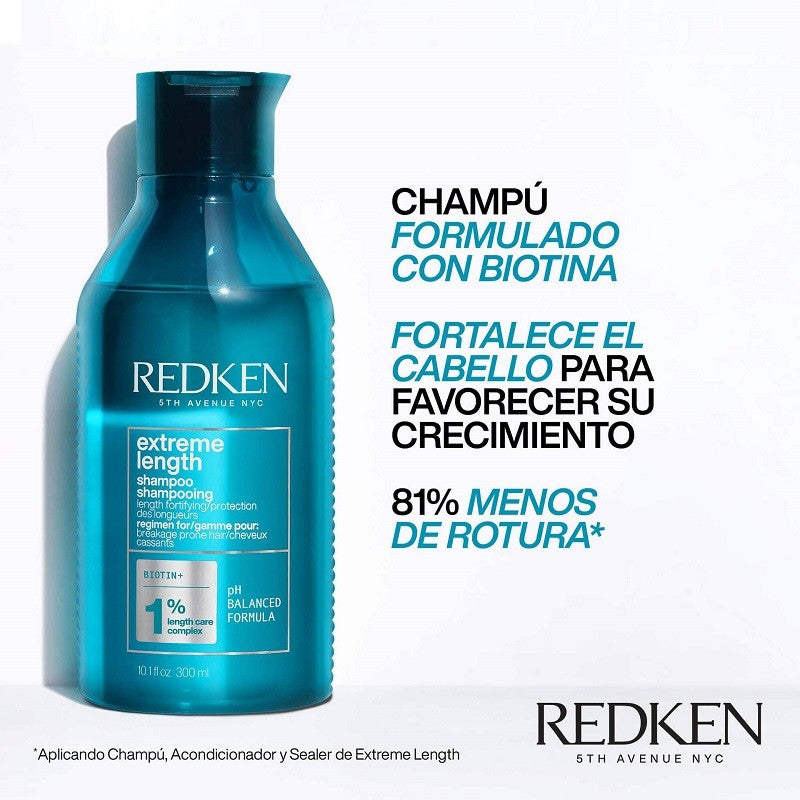 Redken Extreme Length Shampoo 300ml-3