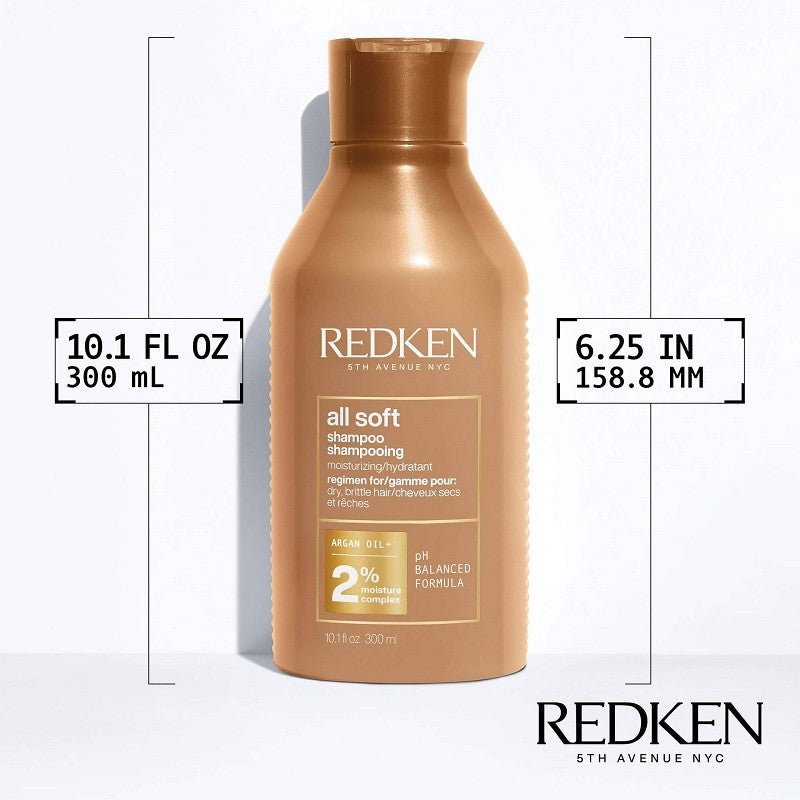Redken All Soft Shampoo 300ml-5