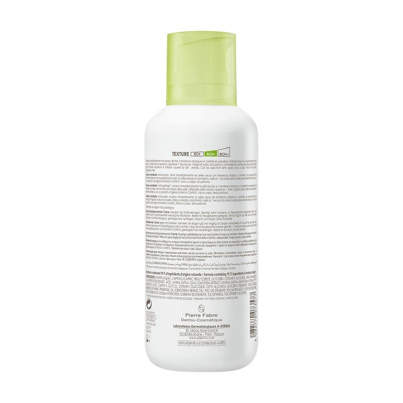 A-DERMA Exomega Control Crema Emoliente 400ml-2