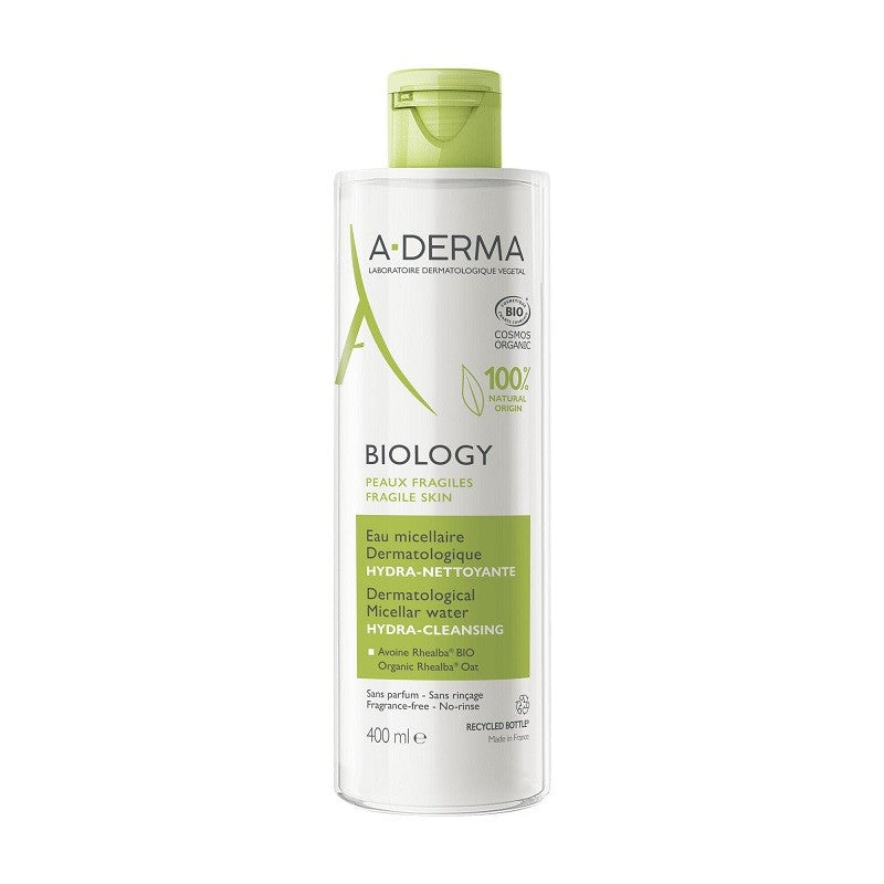 A-DERMA Biology Agua Micelar Dermatológica 400ml-1