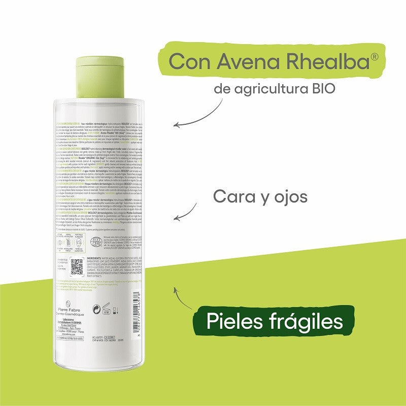 A-DERMA Biology Agua Micelar Dermatológica 400ml-4