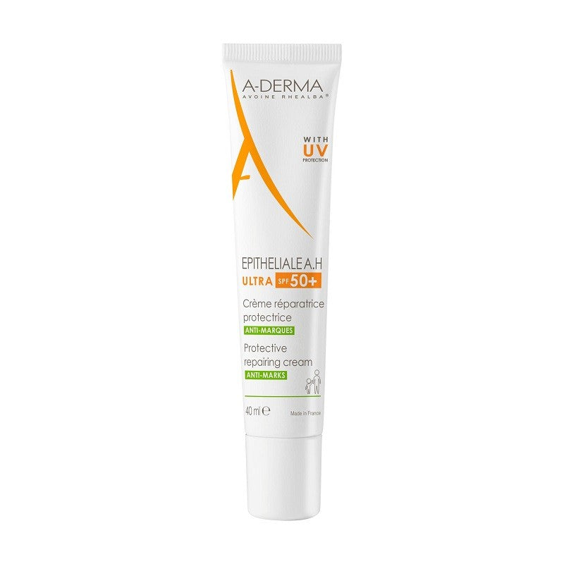 A-DERMA Epitheliale AH Ultra Crema Reparadora Protectora SPF 50+ (40ml)-1