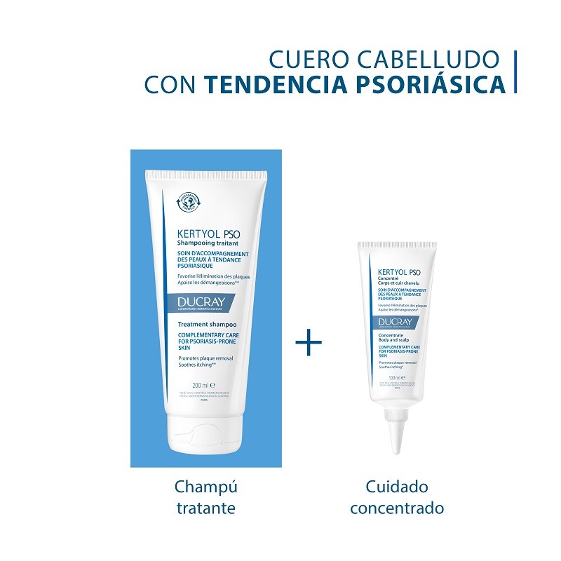 DUCRAY Kertyol PSO Champú Tratante Reequilibrante 200 ml-4