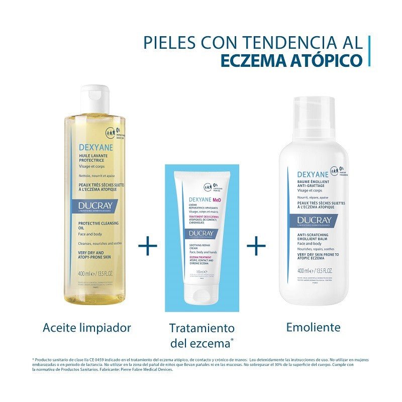 Dexyane Med Crema reparadora Calmante 100 ml-5