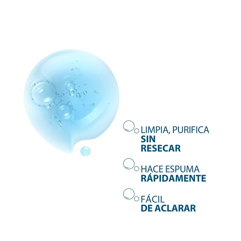 DUCRAY Keracnyl Gel Limpiador 400ml-4