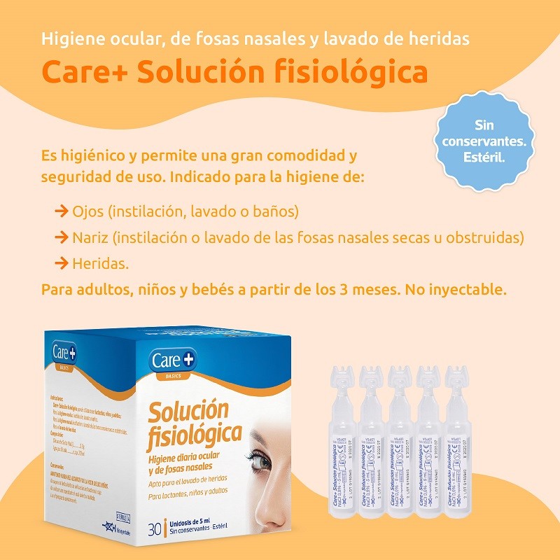 CARE+ Solución Fisiológica 30 x 5ml-3