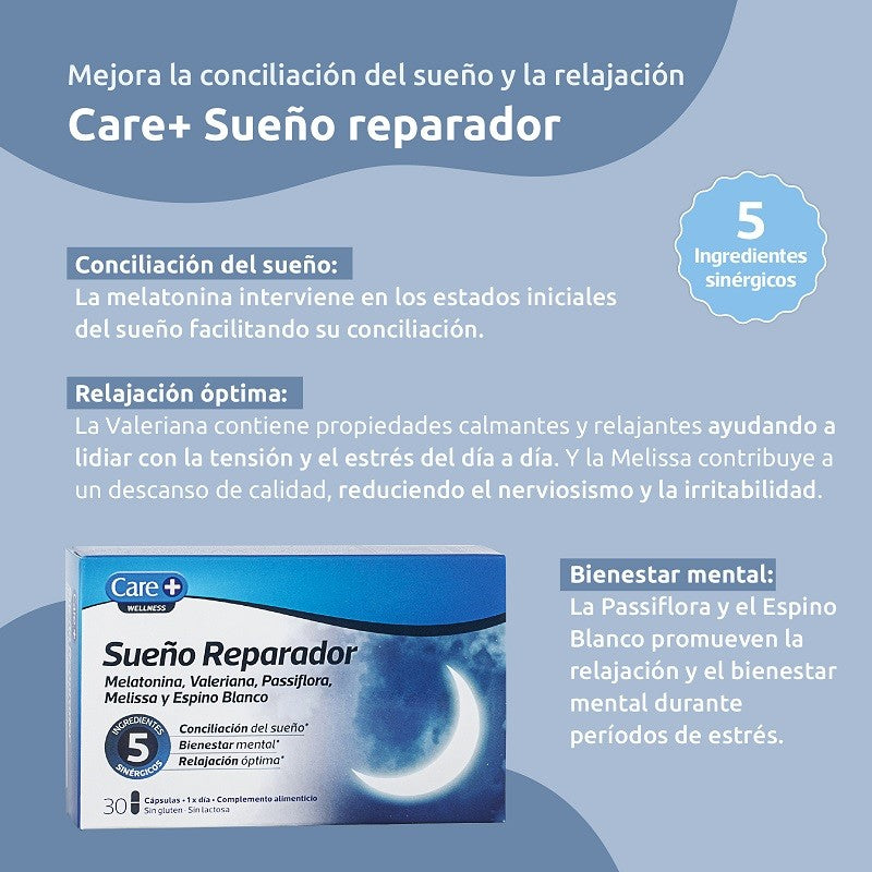 CARE+ Sueño Reparador 30 cápsulas-2