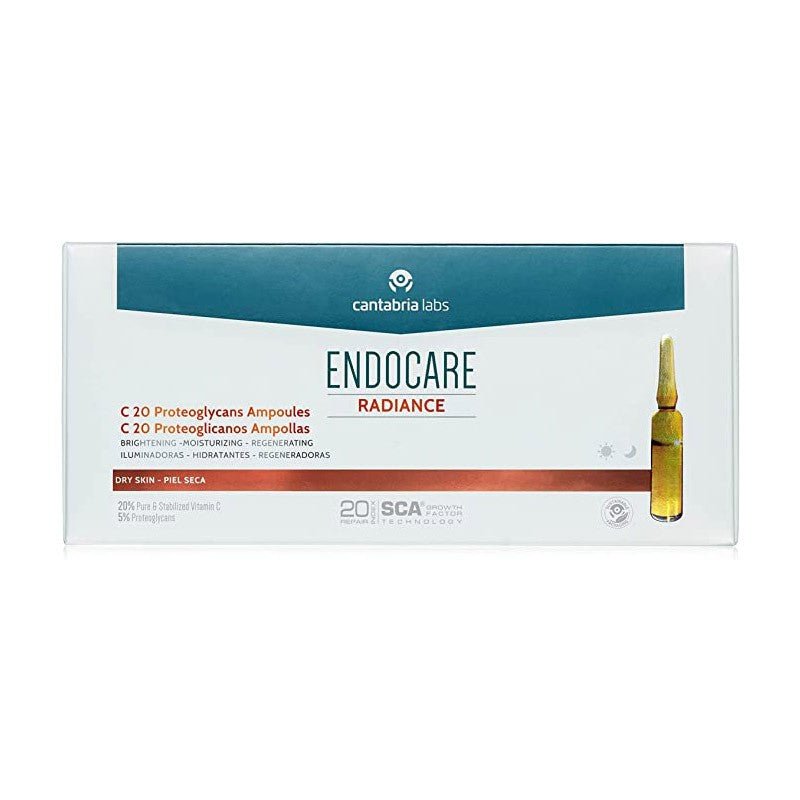 ENDOCARE Radiance C-20 Proteoglicanos Ampollas 30x2ml-2