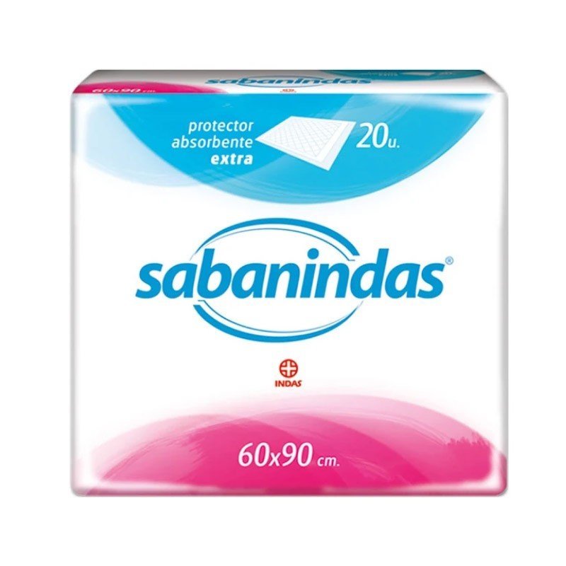SABANINDAS Extra Protector Absorbente Maxi 60x90cm 20 uds-1