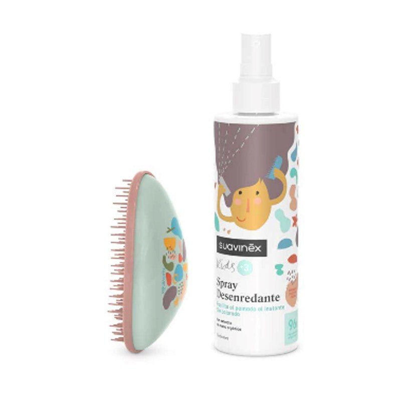 SUAVINEX Kids Pack Spray Desenredante 250ml + Cepillo-1