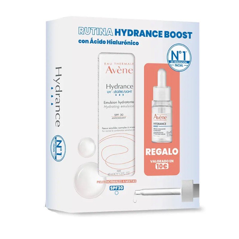 AVENE Hydrance Emulsión Ligera 40ml + Avène Boost Sérum Concentrado Regalo-1