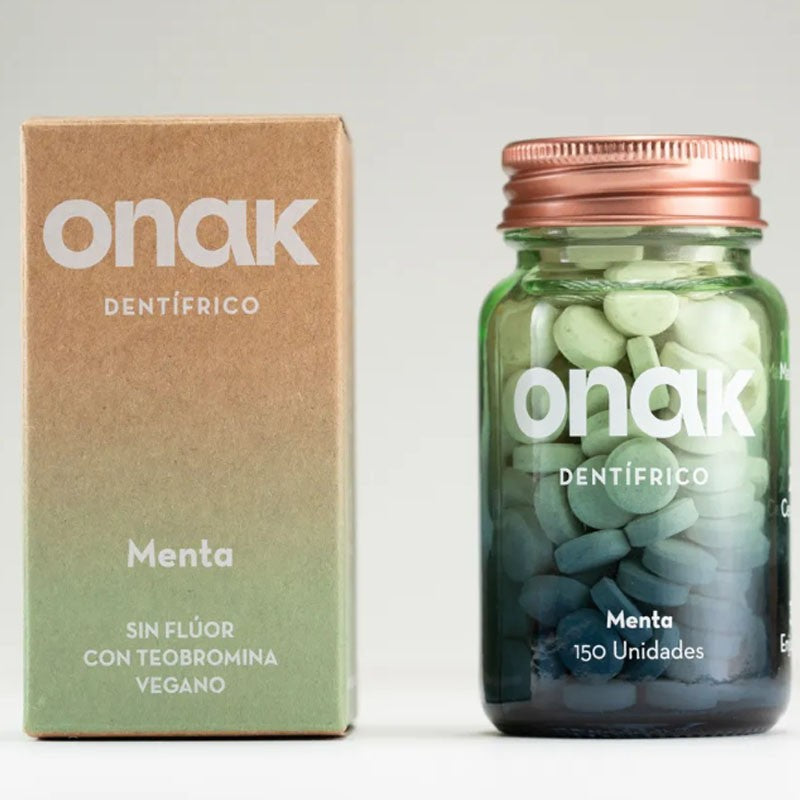 ONAK Infinite Menta Dentífrico en comprimidos 150 uds-1