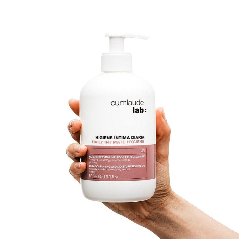 CUMLAUDE LAB Higiene Íntima Diaria Gel Limpiador Duplo 2x500ml-3