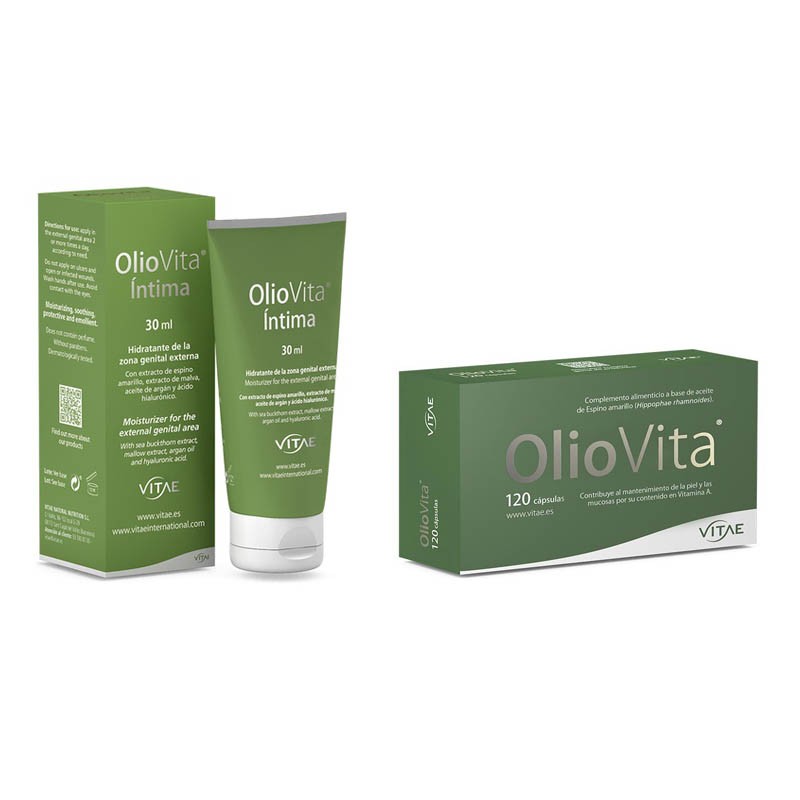 VITAE Pack ahorro OlioVita 120 Cápsulas + Crema Íntima 30ml-1