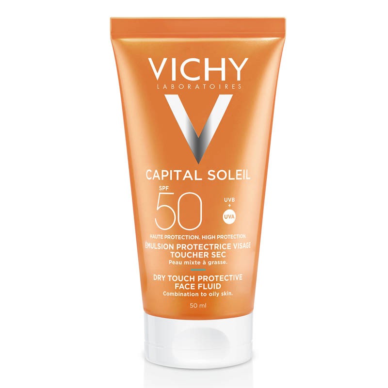 VICHY Capital Soleil Emulsión Facial Tacto Seco SPF50 50ml-2