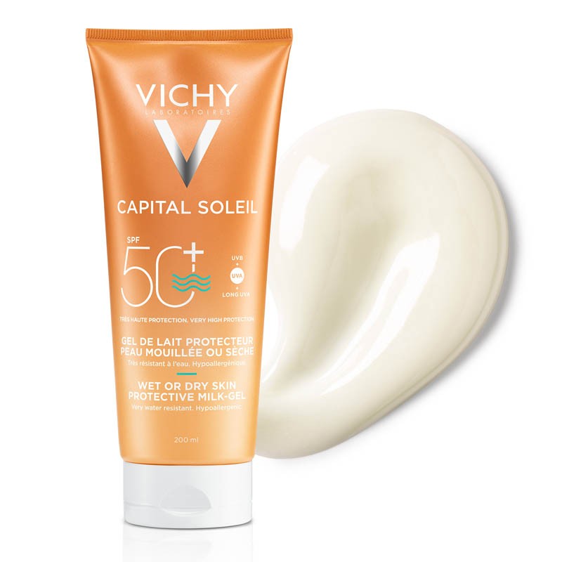 VICHY Capital Soleil Emulsión Facial Tacto Seco Con Color SPF50 50ml-4